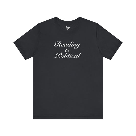 Reading is Political(Vintage Black)