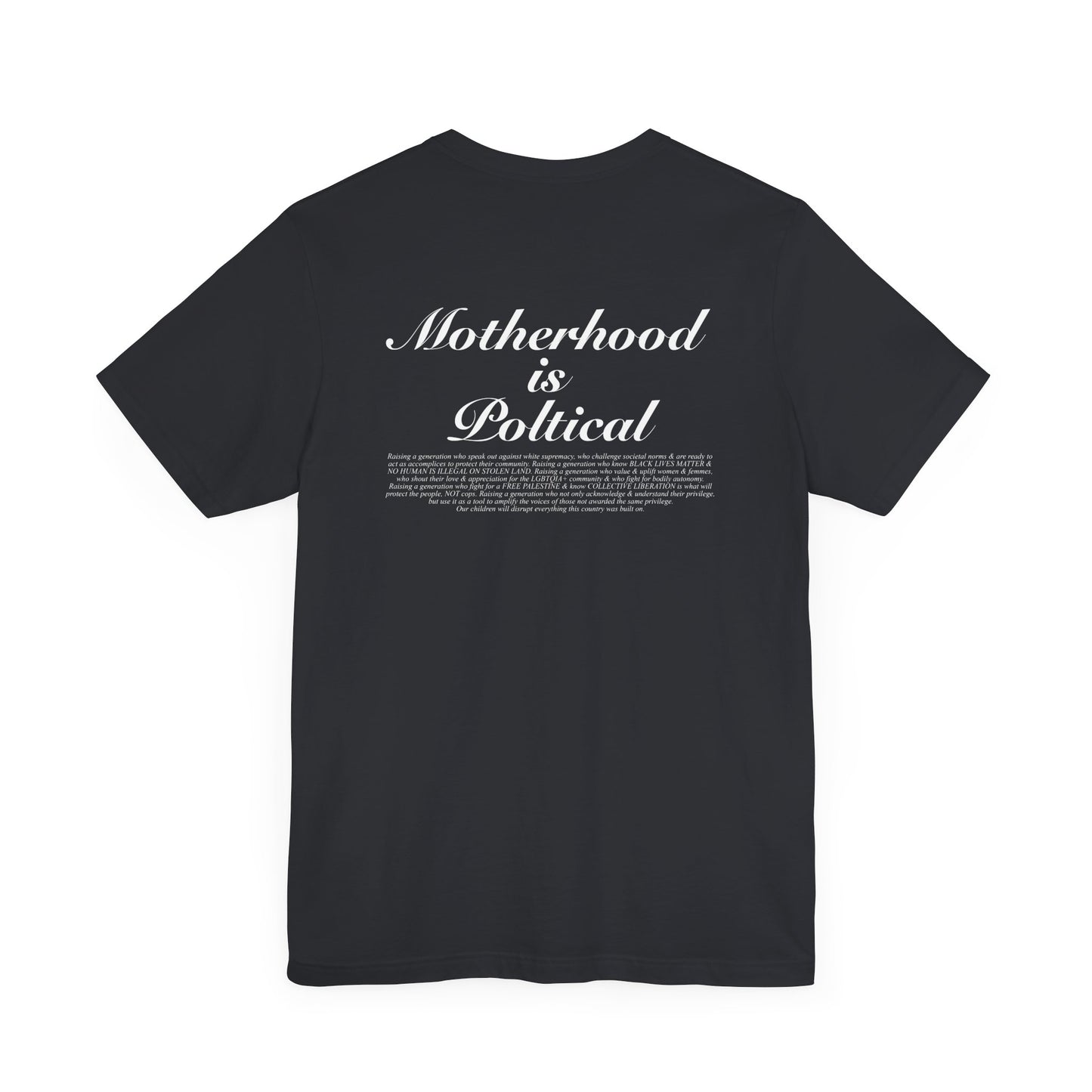 Motherhood is Political (Vintage Black)