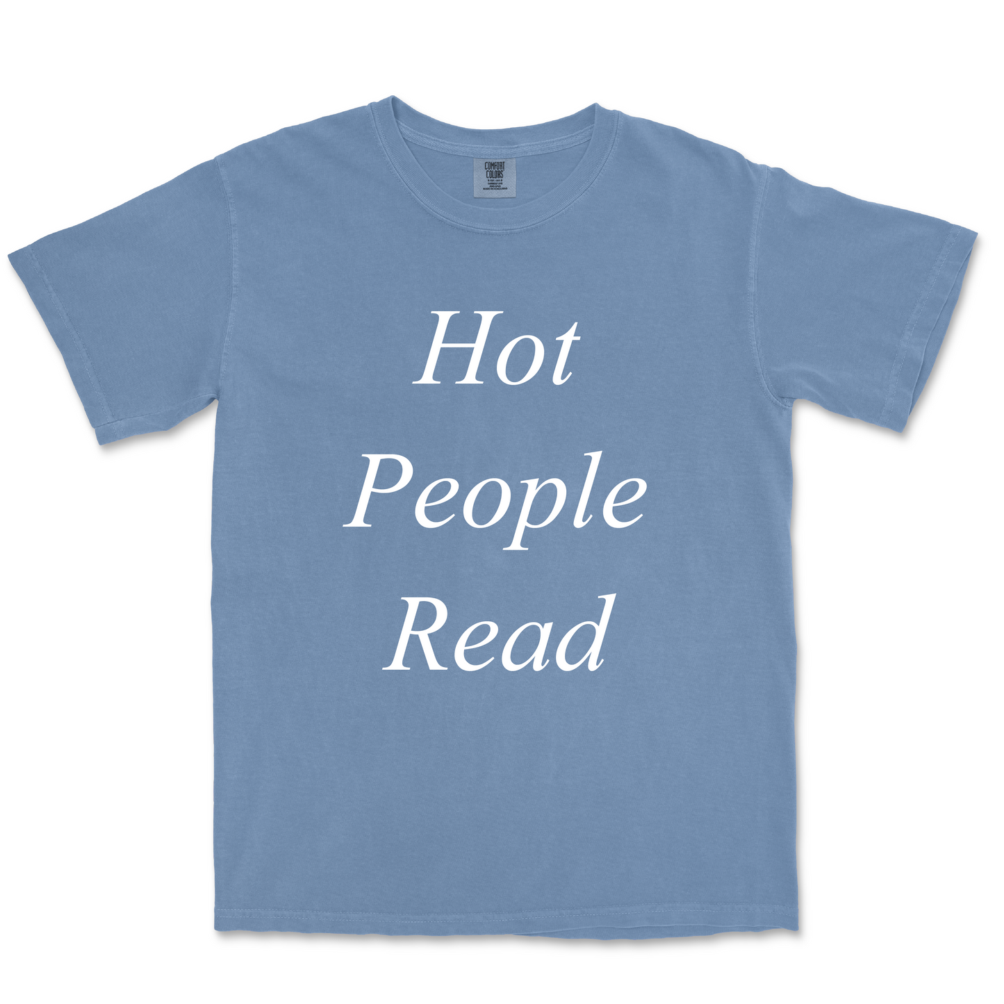 Hot People Read (Washed Denim)