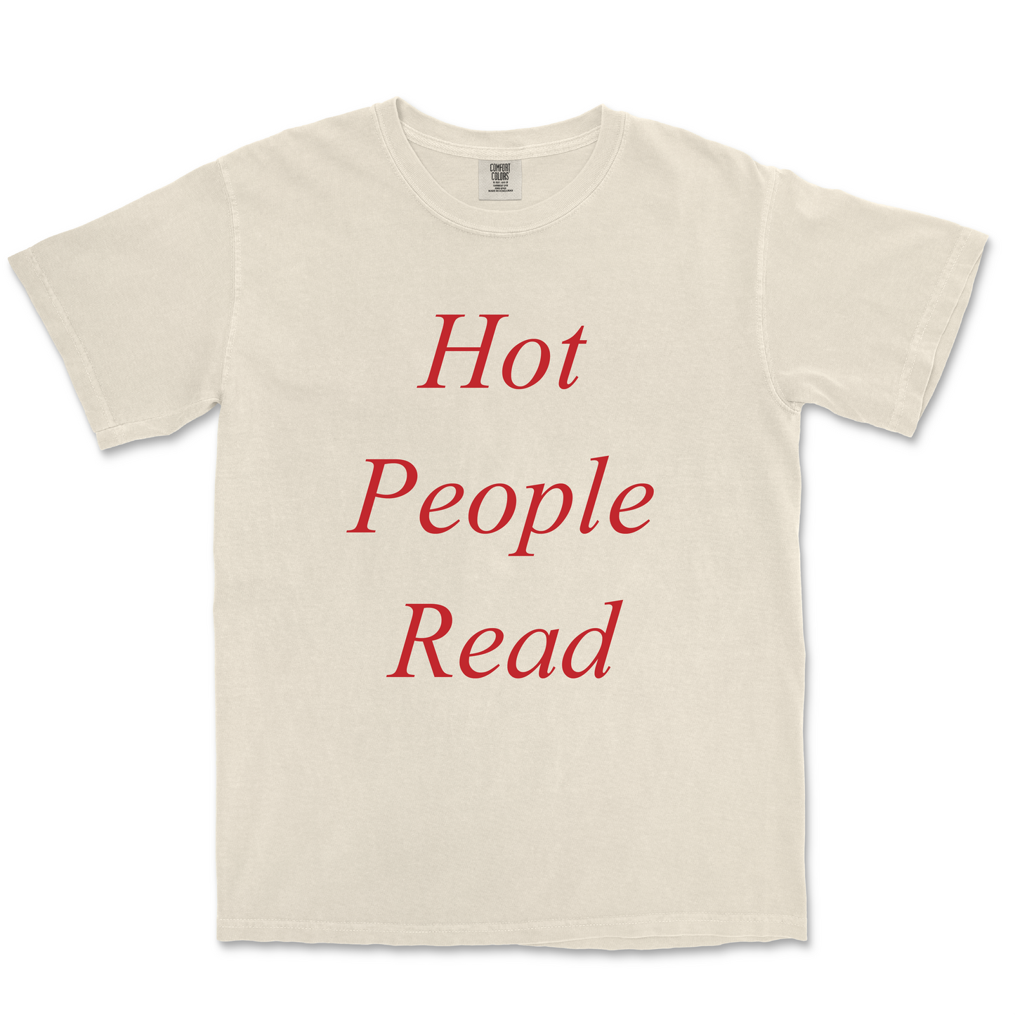 Hot People Read (Ivory)