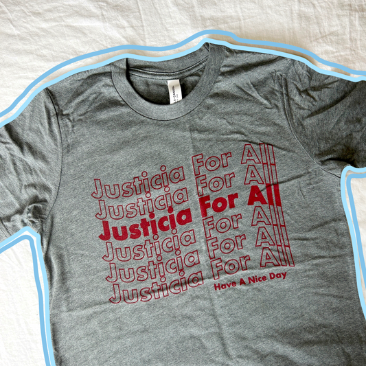 Justicia For All (Grey)