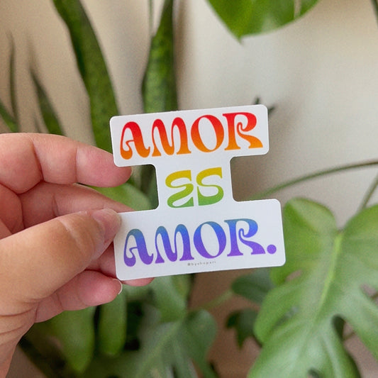 Amor es Amor Sticker